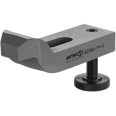 Amf, Machine : accessoires, Bride de serrage n° 6316V 16+18 avec vis de serrage réglable (71225) - Publicité Amf, Machine : accessoires, Bride de serrage n° 6316V 16+18 avec vis de serrage réglable (71225) - Publicité