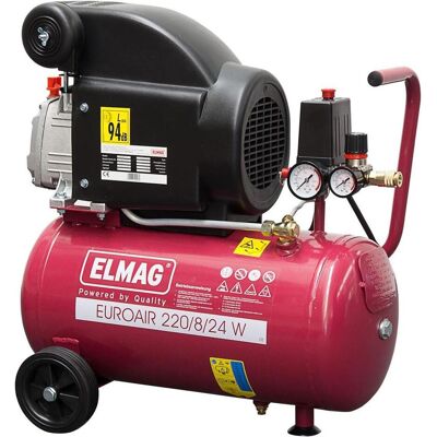 Elmag Compresseur Euroair 220/8/24 W - Compresseur d'air - Publicité Elmag Compresseur Euroair 220/8/24 W - Compresseur d'air - Publicité