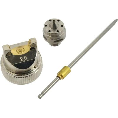 GEKO, Outils pneumatiques : accessoires, Buse de rechange 1,4 mm pour pistolets G01108 - Publicité GEKO, Outils pneumatiques : accessoires, Buse de rechange 1,4 mm pour pistolets G01108 - Publicité