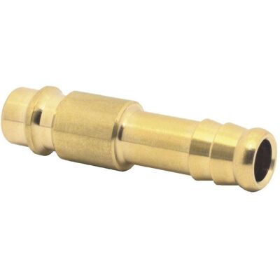 Elmag, Outils pneumatiques : accessoires, Raccord pneumatique Euro Embout en laiton pour tuyau pneumatique de 6mm - Publicité Elmag, Outils pneumatiques : accessoires, Raccord pneumatique Euro Embout en laiton pour tuyau pneumatique de 6mm - Publicité