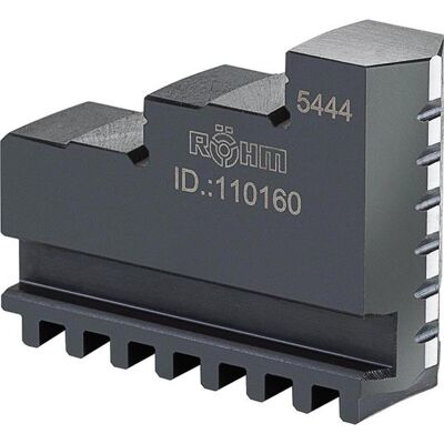 Röhm, Machine : accessoires, Bohrbacke BB, Grösse 500/630, 4-Backensatz, DIN 6350 nach aussen abgestufte Backe - Publicité Röhm, Machine : accessoires, Bohrbacke BB, Grösse 500/630, 4-Backensatz, DIN 6350 nach aussen abgestufte Backe - Publicité
