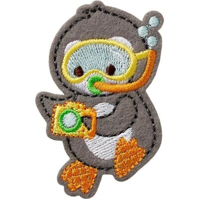 Mono Quick Pinguin Taucher, Applications, Multicolore, Gris - Publicité Mono Quick Pinguin Taucher, Applications, Multicolore, Gris - Publicité