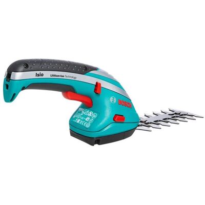 Bosch Home & Garden, Taille-haies, Isio Set (Fonctionnement sur batterie) - Publicité Bosch Home & Garden, Taille-haies, Isio Set (Fonctionnement sur batterie) - Publicité