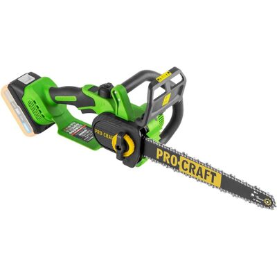 Procraft, Tronçonneuse, PKA33-BB Akku Kettensäge 20 V 304 mm Brushless Solo - ohne Akku, ohne Ladegerät (Tronçonneuse à batterie) - Publicité Procraft, Tronçonneuse, PKA33-BB Akku Kettensäge 20 V 304 mm Brushless Solo - ohne Akku, ohne Ladegerät (Tronçonneuse à batterie) - Publicité