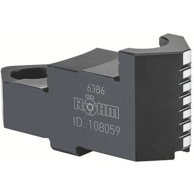 Röhm, Machine : accessoires, Umkehr-Aufsatzbacken UB, Grösse 140/160, 4-Backensatz, gehärtet - Publicité Röhm, Machine : accessoires, Umkehr-Aufsatzbacken UB, Grösse 140/160, 4-Backensatz, gehärtet - Publicité
