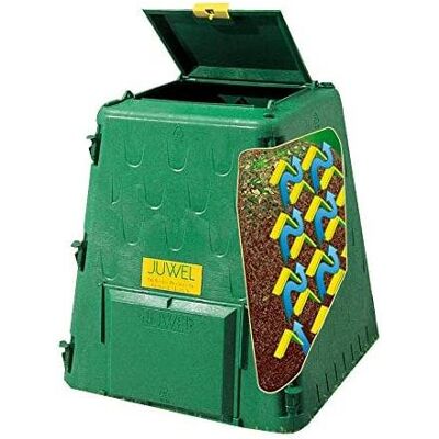 Juwel 290 Litres Thermocomposte - Composteur de Jardin - Publicité Juwel 290 Litres Thermocomposte - Composteur de Jardin - Publicité