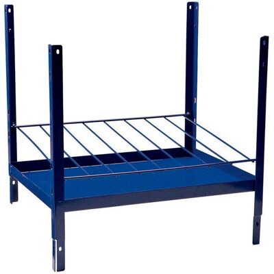HP Autozubehör, Étagères de stockage, Étagère LOGS 170 H520xL540xP390mm bleu RAL 5022 6 rangées convient pour les cartouches - Publicité HP Autozubehör, Étagères de stockage, Étagère LOGS 170 H520xL540xP390mm bleu RAL 5022 6 rangées convient pour les cartouches - Publicité