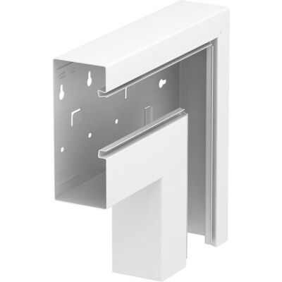 OBO Bettermann GS-AFF70170RW - Angle plat asymétrique - Accessoire électrique - Publicité OBO Bettermann GS-AFF70170RW - Angle plat asymétrique - Accessoire électrique - Publicité