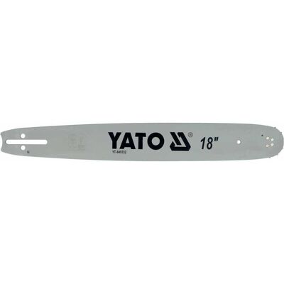 Yato, Machine de jardinage : accessoires, PROWADNICA ŁAŃCUCHA 18".325" 72 0.05" U (Scie, Chaîne de tronçonneuse) - Publicité Yato, Machine de jardinage : accessoires, PROWADNICA ŁAŃCUCHA 18".325" 72 0.05" U (Scie, Chaîne de tronçonneuse) - Publicité