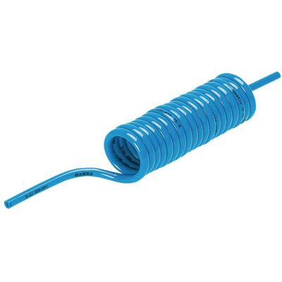 Festo, Outils pneumatiques : accessoires, Tuyau spiralé en plastique PUN-4X0,75-S-1-BL 197588, pression maximale de 10 bars, contenu - Publicité Festo, Outils pneumatiques : accessoires, Tuyau spiralé en plastique PUN-4X0,75-S-1-BL 197588, pression maximale de 10 bars, contenu - Publicité