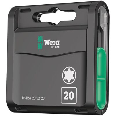 Wera, Embouts, Bit-Box 20 TX 20 (Hexagonal) - Publicité Wera, Embouts, Bit-Box 20 TX 20 (Hexagonal) - Publicité