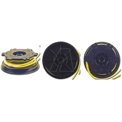 Arnold, Machine de jardinage : accessoires, Bobine de coupe-herbe pour Homelite, John Deere, Ryobi (Herbicide, Fil de coupe + bobine de fil) - Publicité Arnold, Machine de jardinage : accessoires, Bobine de coupe-herbe pour Homelite, John Deere, Ryobi (Herbicide, Fil de coupe + bobine de fil) - Publicité