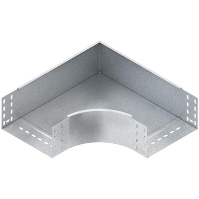 Niedax, Conduite des câbles, NIE RES110.150 Coude 90° 110x152mm avec montants latéraux non articulés, avec bande de renfort - Publicité Niedax, Conduite des câbles, NIE RES110.150 Coude 90° 110x152mm avec montants latéraux non articulés, avec bande de renfort - Publicité