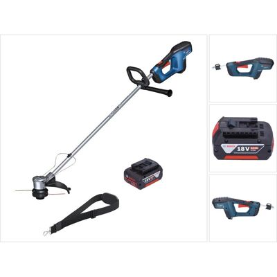 Bosch - GRT 18V-33 - 33 cm - coupe-bordures sans fil - Publicité Bosch - GRT 18V-33 - 33 cm - coupe-bordures sans fil - Publicité