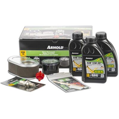 Arnold, Machine de jardinage : accessoires, Kit d'entretien moteur MTD 420 cc à partir de 2017 (Tracteur-tondeuse) - Publicité Arnold, Machine de jardinage : accessoires, Kit d'entretien moteur MTD 420 cc à partir de 2017 (Tracteur-tondeuse) - Publicité