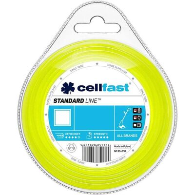 CELLFAST Fil de Taille-Haie - 15 m, 2,7 mm, Carré - Publicité CELLFAST Fil de Taille-Haie - 15 m, 2,7 mm, Carré - Publicité