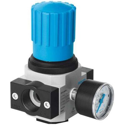 Festo, Outils pneumatiques : accessoires, LR-1/4-D-MINI 159625 Vanne de régulation de pression - Publicité Festo, Outils pneumatiques : accessoires, LR-1/4-D-MINI 159625 Vanne de régulation de pression - Publicité