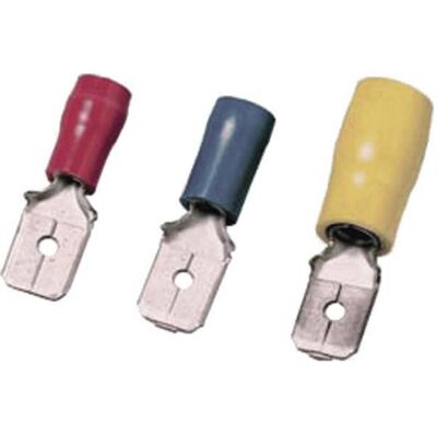 Intercable, Connecteur pour câble, Fiche plate ICIQ268FS 1,5-2,5qmm 6,3x0,8 bleu laiton - Publicité Intercable, Connecteur pour câble, Fiche plate ICIQ268FS 1,5-2,5qmm 6,3x0,8 bleu laiton - Publicité