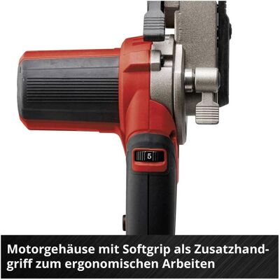 Einhell, Ponceuse + polisseuse, Set bestehend aus Akku-Bandfeile TE-BF 18 Li-Solo und - Publicité Einhell, Ponceuse + polisseuse, Set bestehend aus Akku-Bandfeile TE-BF 18 Li-Solo und - Publicité