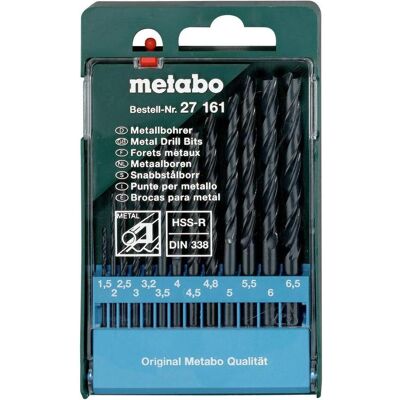 Metabo 627161000 Jeu de forets pour métal - 13 pièces - Publicité Metabo 627161000 Jeu de forets pour métal - 13 pièces - Publicité