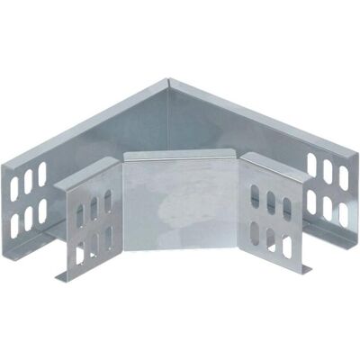 OBO Bettermann, Conduite des câbles, Coude 90° horizontal 60x50, acier, FT 7124438 (6 cm) - Publicité OBO Bettermann, Conduite des câbles, Coude 90° horizontal 60x50, acier, FT 7124438 (6 cm) - Publicité