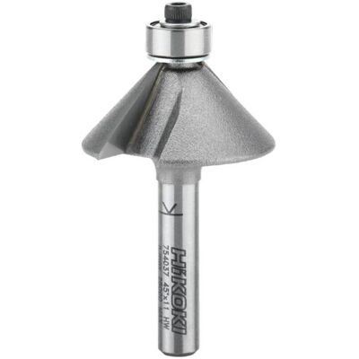 Hikoki, Tête de fraisage, Zubehör 754037 6 mm Kantenfräse mit Bodenlager 31,8x50x45 - Publicité Hikoki, Tête de fraisage, Zubehör 754037 6 mm Kantenfräse mit Bodenlager 31,8x50x45 - Publicité