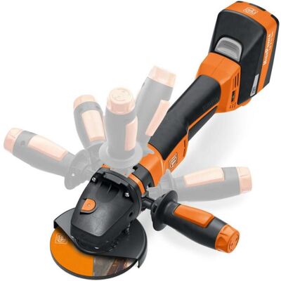 Fein, Meuleuse d'angle, Meuleuse d'angle sans fil PROTAGO Ø 125 mm CCG 18-125 BLPD-SEC (125 mm) - Publicité Fein, Meuleuse d'angle, Meuleuse d'angle sans fil PROTAGO Ø 125 mm CCG 18-125 BLPD-SEC (125 mm) - Publicité