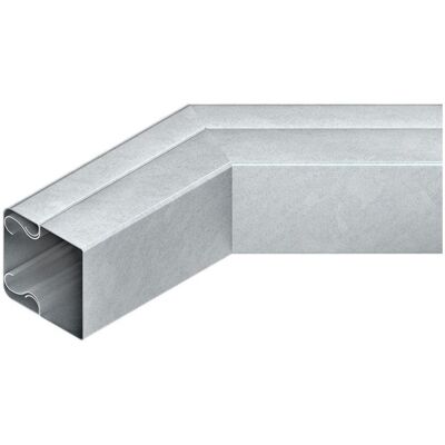 Niedax, Conduite des câbles, NIE LUAB 60.200 Equerre 45° avec couvercle 60x200mm, avec bande de renfort (7.50 cm) - Publicité Niedax, Conduite des câbles, NIE LUAB 60.200 Equerre 45° avec couvercle 60x200mm, avec bande de renfort (7.50 cm) - Publicité