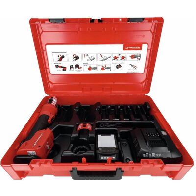 Rothenberger, Outil de presse, ROMAX NANO Basic Set, 2Ah, CAS - Publicité Rothenberger, Outil de presse, ROMAX NANO Basic Set, 2Ah, CAS - Publicité
