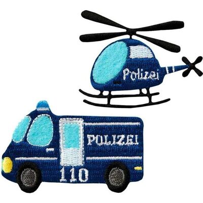 Mono Quick Polizei Fahrzeuge, Applications, Multicolore - Publicité Mono Quick Polizei Fahrzeuge, Applications, Multicolore - Publicité