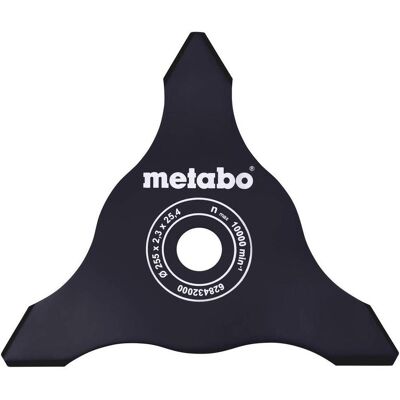 Metabo, Machine de jardinage : accessoires, Couteau à broussailles (Herbicide, Lame de tondeuse + lame de rechange pour machine de jardinage) - Publicité Metabo, Machine de jardinage : accessoires, Couteau à broussailles (Herbicide, Lame de tondeuse + lame de rechange pour machine de jardinage) - Publicité