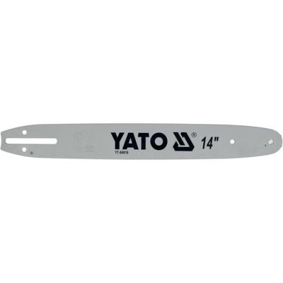 Yato, Machine de jardinage : accessoires, PROWADNICA ŁAŃCUCHA 14" 3/8" 52 0.043" P (Scie) - Publicité Yato, Machine de jardinage : accessoires, PROWADNICA ŁAŃCUCHA 14" 3/8" 52 0.043" P (Scie) - Publicité