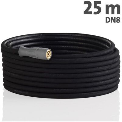 Kränzle, Nettoyeur haute pression : accessoires, Accessoires 41084 Tuyau haute pression noir 25mtr. NW8 2 inserts en acier - Publicité Kränzle, Nettoyeur haute pression : accessoires, Accessoires 41084 Tuyau haute pression noir 25mtr. NW8 2 inserts en acier - Publicité