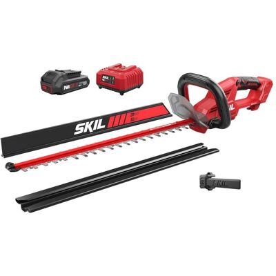 Skil, Taille-haies, GH1E0440AA Heckenschere 55cm 20mm 20V bürstenlos inkl. 2.0Ah Akku und Ladegerät (Fonctionnement sur batterie) - Publicité Skil, Taille-haies, GH1E0440AA Heckenschere 55cm 20mm 20V bürstenlos inkl. 2.0Ah Akku und Ladegerät (Fonctionnement sur batterie) - Publicité