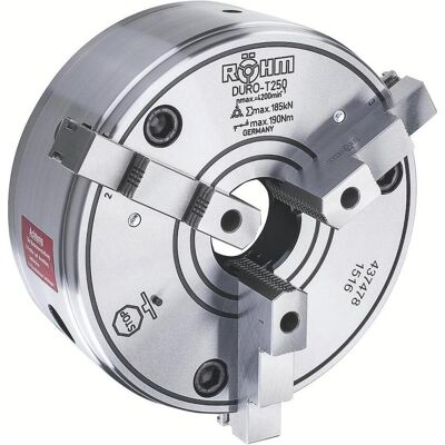 Röhm, Machine : accessoires, DURO-T 315, 3-Backen, Zylindrische Zentrieraufnahme, einteilige Umkehrbacken - Publicité Röhm, Machine : accessoires, DURO-T 315, 3-Backen, Zylindrische Zentrieraufnahme, einteilige Umkehrbacken - Publicité