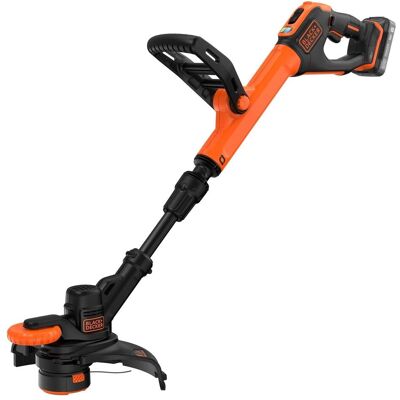 Black & Decker Débroussailleuse, Black&Decker Akku-Rasentrimmer18V/20AhAFS28cm (Fils coupe-herbe) - Publicité Black & Decker Débroussailleuse, Black&Decker Akku-Rasentrimmer18V/20AhAFS28cm (Fils coupe-herbe) - Publicité