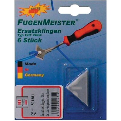 HP Autozubehör, Accessoires de pose, Lames de rechange Fugenmeister Delta 6 pièces sur carte SB - Publicité HP Autozubehör, Accessoires de pose, Lames de rechange Fugenmeister Delta 6 pièces sur carte SB - Publicité
