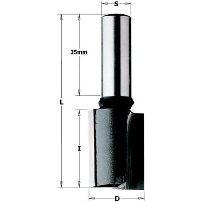 CMT, Tête de fraisage, 175.300.11 30 mm Einstechfräser-Schaft 10 mm - Publicité CMT, Tête de fraisage, 175.300.11 30 mm Einstechfräser-Schaft 10 mm - Publicité