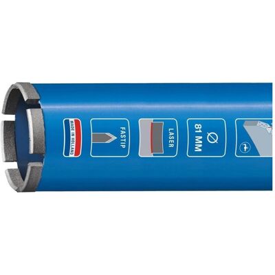 Carat, Foret, Diamantboor Laser Beton Classic Ø61X400Xm30 - EC06140050 (40 - 61 millimètres) - Publicité Carat, Foret, Diamantboor Laser Beton Classic Ø61X400Xm30 - EC06140050 (40 - 61 millimètres) - Publicité