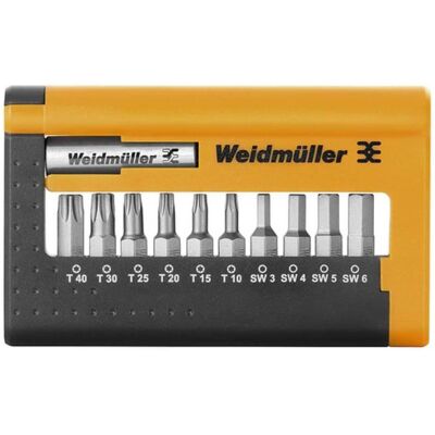 Weidmüller, Embouts, Assortiment d'embouts (Cruciforme Phillips PH, Torx TX) - Publicité Weidmüller, Embouts, Assortiment d'embouts (Cruciforme Phillips PH, Torx TX) - Publicité