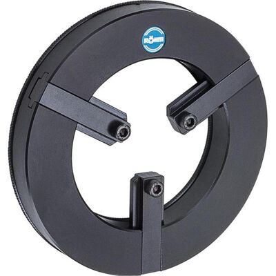 Röhm, Machine : accessoires, Dispositif d'alésage à mâchoires taille 0 pour 125 mm - Publicité Röhm, Machine : accessoires, Dispositif d'alésage à mâchoires taille 0 pour 125 mm - Publicité