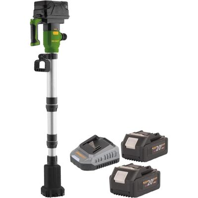 Procraft, Pompe à eau, CPN20bb Akku Tauchpumpe 20 V 2725 l/h + 2x Akku 4,0 Ah + Ladegerät (Pompe pour eaux claires, Pompe pour récupérateur d’eau de pluie) - Publicité Procraft, Pompe à eau, CPN20bb Akku Tauchpumpe 20 V 2725 l/h + 2x Akku 4,0 Ah + Ladegerät (Pompe pour eaux claires, Pompe pour récupérateur d’eau de pluie) - Publicité