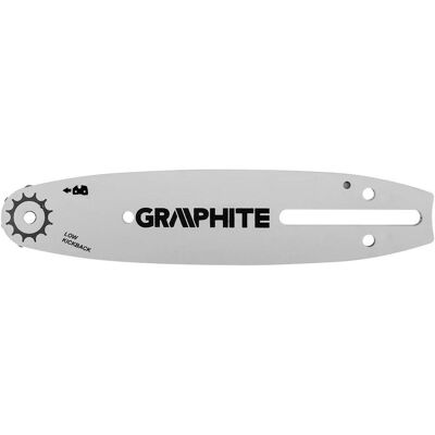 Graphite, Machine de jardinage : accessoires, Guide-chaîne 8" pour tronçonneuse 58G098 (Scie) - Publicité Graphite, Machine de jardinage : accessoires, Guide-chaîne 8" pour tronçonneuse 58G098 (Scie) - Publicité