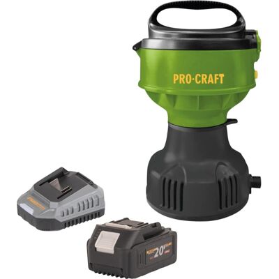 Procraft, Pompe à eau, CPN22bb Akku Schwimmpumpe 20 V 3200 l/h + 1x Akku 4,0 Ah + Ladegerät (Pompe pour eaux claires, Pompe pour récupérateur d’eau de pluie) - Publicité Procraft, Pompe à eau, CPN22bb Akku Schwimmpumpe 20 V 3200 l/h + 1x Akku 4,0 Ah + Ladegerät (Pompe pour eaux claires, Pompe pour récupérateur d’eau de pluie) - Publicité
