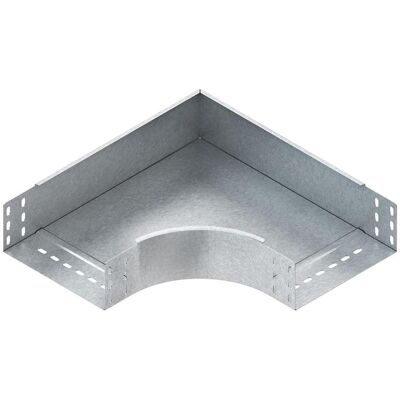 Niedax, Conduite des câbles, NIE RES85.300 Coude 90° 85x302mm avec montants latéraux non articulés, avec bande de renfort - Publicité Niedax, Conduite des câbles, NIE RES85.300 Coude 90° 85x302mm avec montants latéraux non articulés, avec bande de renfort - Publicité