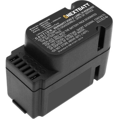 Batterie Worx WG796E.1 - 2500mAh Noire - Publicité Batterie Worx WG796E.1 - 2500mAh Noire - Publicité