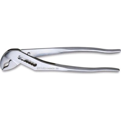 Beta Utensili - 1048INOX - 250mm - AISI 420 - Pince à verrouillage - Publicité Beta Utensili - 1048INOX - 250mm - AISI 420 - Pince à verrouillage - Publicité