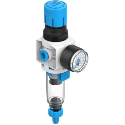 Festo, Outils pneumatiques : accessoires, Filtre régulateur, 5um, 700kPa, manuel, QS-6 - Publicité Festo, Outils pneumatiques : accessoires, Filtre régulateur, 5um, 700kPa, manuel, QS-6 - Publicité