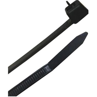 HP Autozubehör, Collier de serrage, Collier de câblage longueur 200 mm largeur 7,6 mm polyamide noir (200 mm, 100 pcs) - Publicité HP Autozubehör, Collier de serrage, Collier de câblage longueur 200 mm largeur 7,6 mm polyamide noir (200 mm, 100 pcs) - Publicité