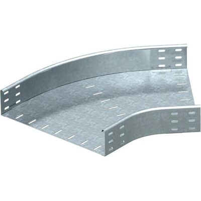 OBO Bettermann, Conduite des câbles, OBO RB 45 850 Coude 45° horizontal, forme ronde 85x5 00 (50 cm) - Publicité OBO Bettermann, Conduite des câbles, OBO RB 45 850 Coude 45° horizontal, forme ronde 85x5 00 (50 cm) - Publicité